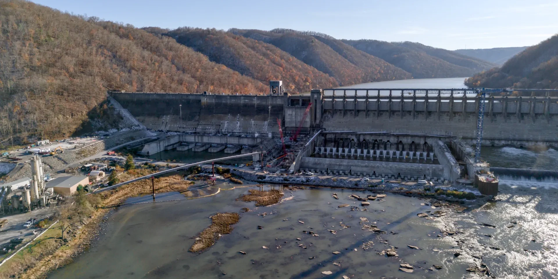 Automated Grouting Equipment on Dam Stabilization project