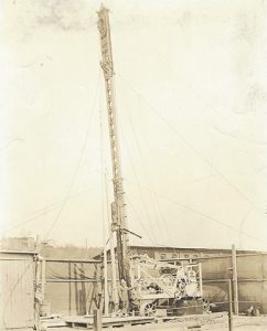 Historic cable tool drill